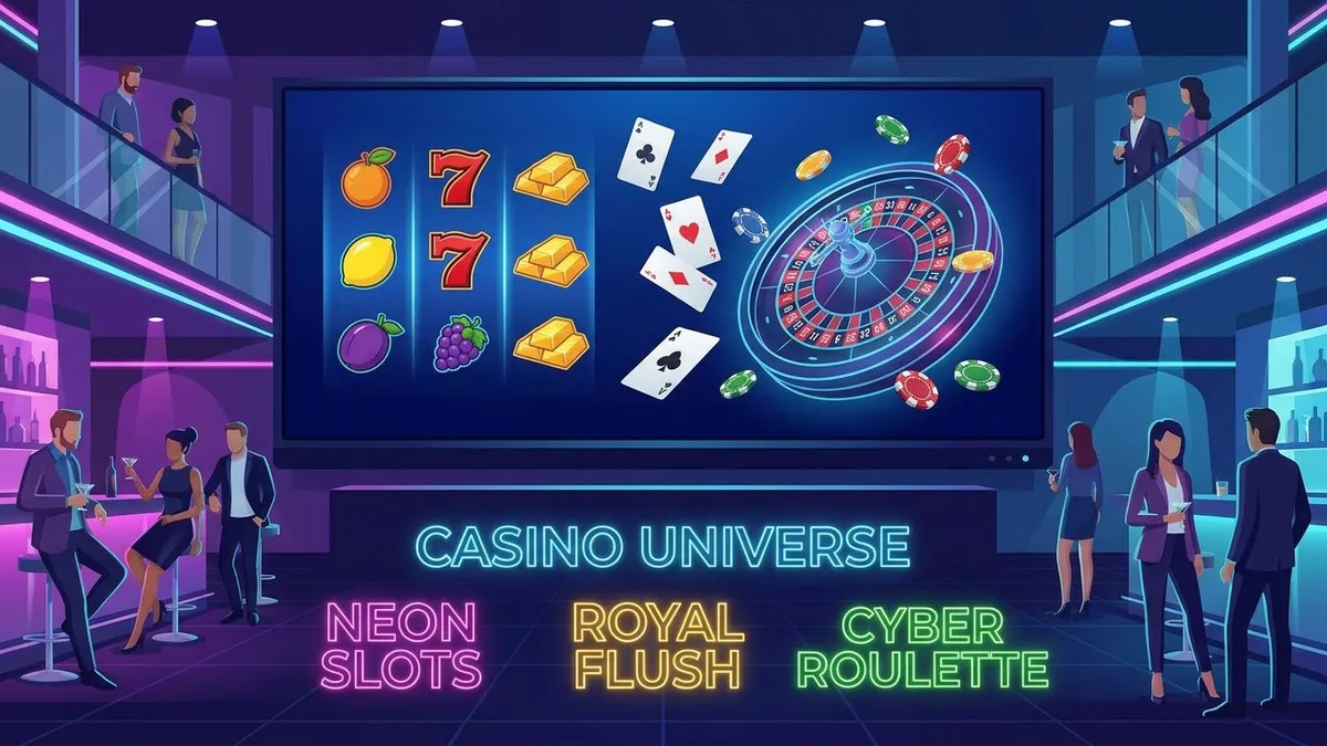 Jogos de casino no Vinyl